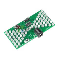Electronic Hourglass DIY Kit Funny Practice Soldering Kit w/ LED DC Power Cable