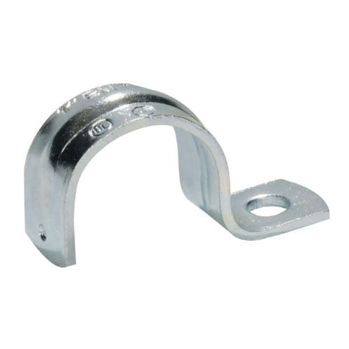 SEPCO 145S, 1-1/4″, 0.88″ Hole, Steel, 1-Hole, Click-On, Emt Strap, 1Pc