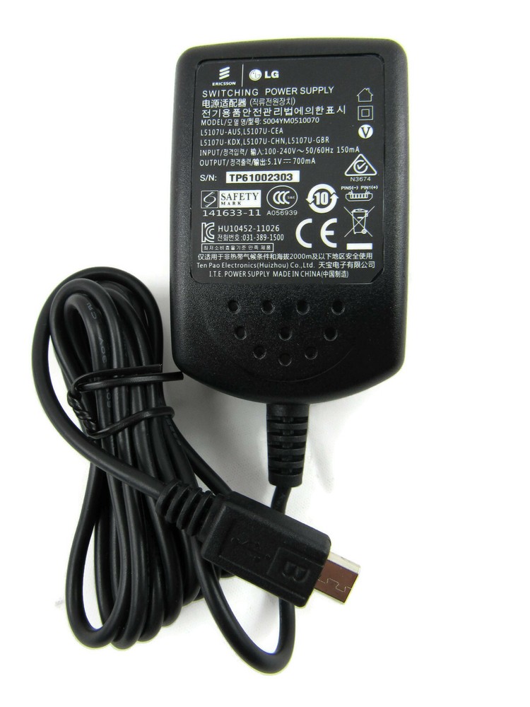 LG S004YM0510070 Switching Power Supply Input 100-240V Output 5.1V 700mA New