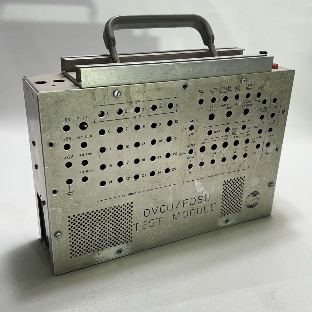 Collins DVCU Test Module FDSU Vintage Telecom Test Equipment