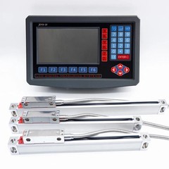 LCD Digital Readout with Precision Linear Scale for Milling Lathe Machine 3 Axis