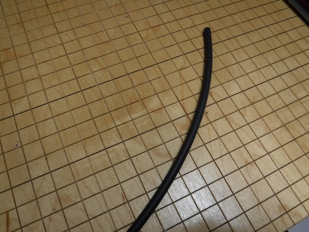 3/16″ HEAT SHRINK TUBING 4′ FEET BLACK FREE SHIPPING