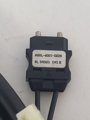 OKI DENSEN A66L-6001-0026 FIBER OPTIC CABLE 1 METER LONG, NNB