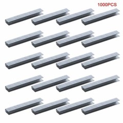 1000pcs/ Pack 12mm U type Staples Staple Gun Tacker Pack of 1000 Upholstery New