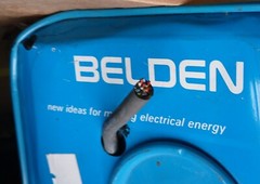 Belden 9431 22/20C Tinned Copper Audio/Control/Instrumentation Cable Chrome 10ft