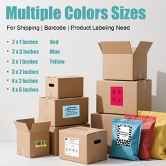 Industrial Thermal Transfer Labels, 4 x 3 Inches, 3 Inch Core, 1,800 Labels/R…