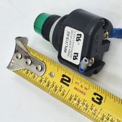 LEDTRONICS RPLH16-02 16MM LAMP 16mm Green & Red LED Panel Mount Indicator Light