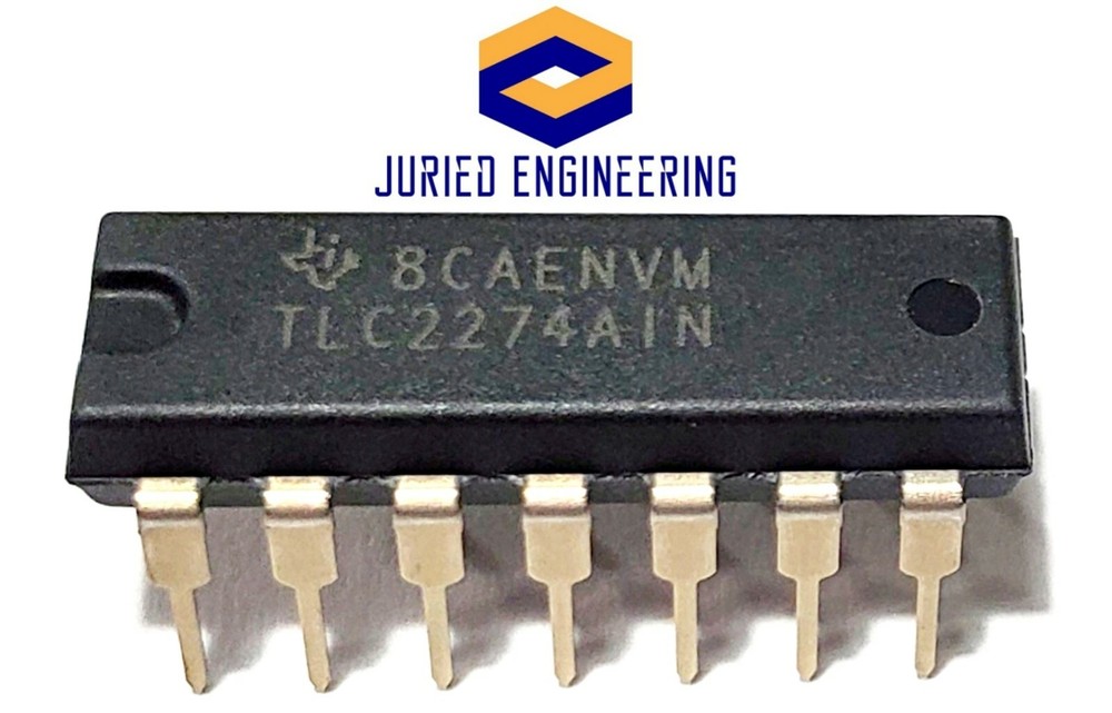 TLC2274AIN TLC2274 Advanced LinCMOS Rail-to-Rail Quad Precision Op Amp IC DIP-14