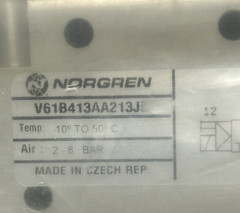 NORGREN V61B413A-A213J Solenoid valve with 24VDC coil 13J, NEW