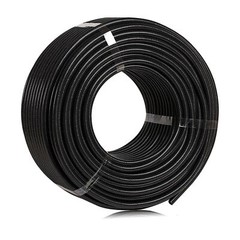Non Split Flexible Tube Cable Tidy Trunking Organiser Black Conduit Split