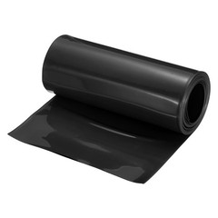 Battery Wrap Heat Shrink Tubing 102mm Dia 160mm Flat 8 Feet Black