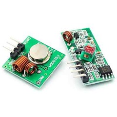 433Mhz Wireless RF Transmitter Module + Receiver Alarm For Arduino DIY 5Pair