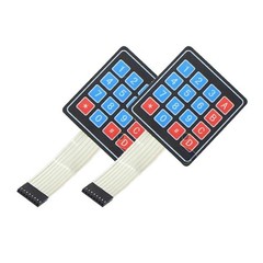 16 Key Membrane Switch Keypad 4×4 Matrix Array for Arduino AVR PIC – 2PCS