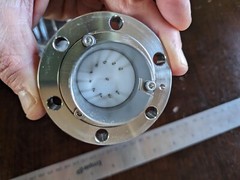 VACGEN, 11 pin instrumentation vacuum feedthrough.