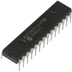 1PCS Microchip MCP23017-E/SP MCP23017 16-Bit I/O Expander with Serial Interface