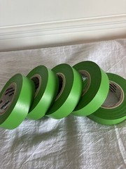 Certoplast Electrical Tape 20 Rolls of Green New with Free Shipping A5