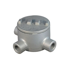 Appleton GRT100-A, 1″ Hub, Aluminum, Explosionproof Conduit Outlet Box, 1 pc