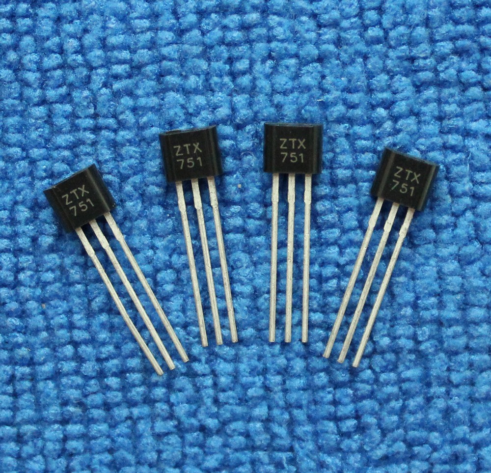 10pcs ZTX751 ZTX 751 POWER TRANSISTORS TO-92