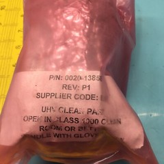 AMAT 0020-13858 GELLOWS, HT-COOLDOWN, CORROSION RESISTANT, 145218