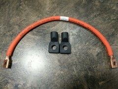 High quality 2 AWG USA cable 3/8 Stud terminal 17.5″L, Solar Alternator Battery