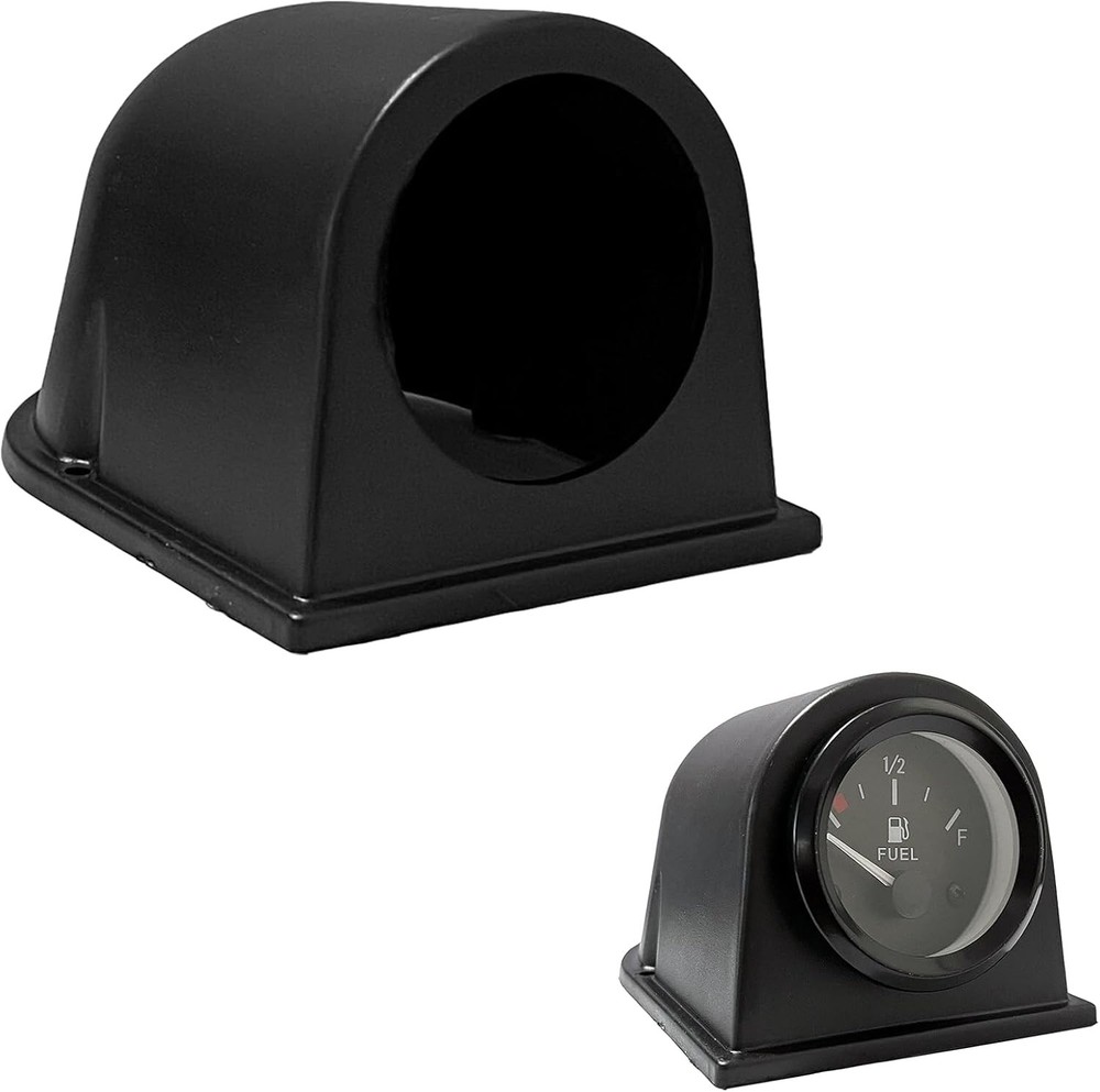 Universal Single Hole Dash Gauge Pod Holder for 2″ 52mm Console Size: 1 hole