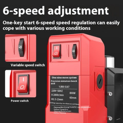 Hand Drill Stand Into A Multifunctional Table Drill Machine Small Drilling Table