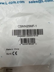 L-Com Deluxe Molded D-Sub Cable, DB25 Male / Female 1.0 ft CSMN25MF-1