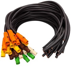 CAM LOCK 4/0 TYPE W Entertainment ,Generator Power Pigtail Cables 25pc -6ft 480v