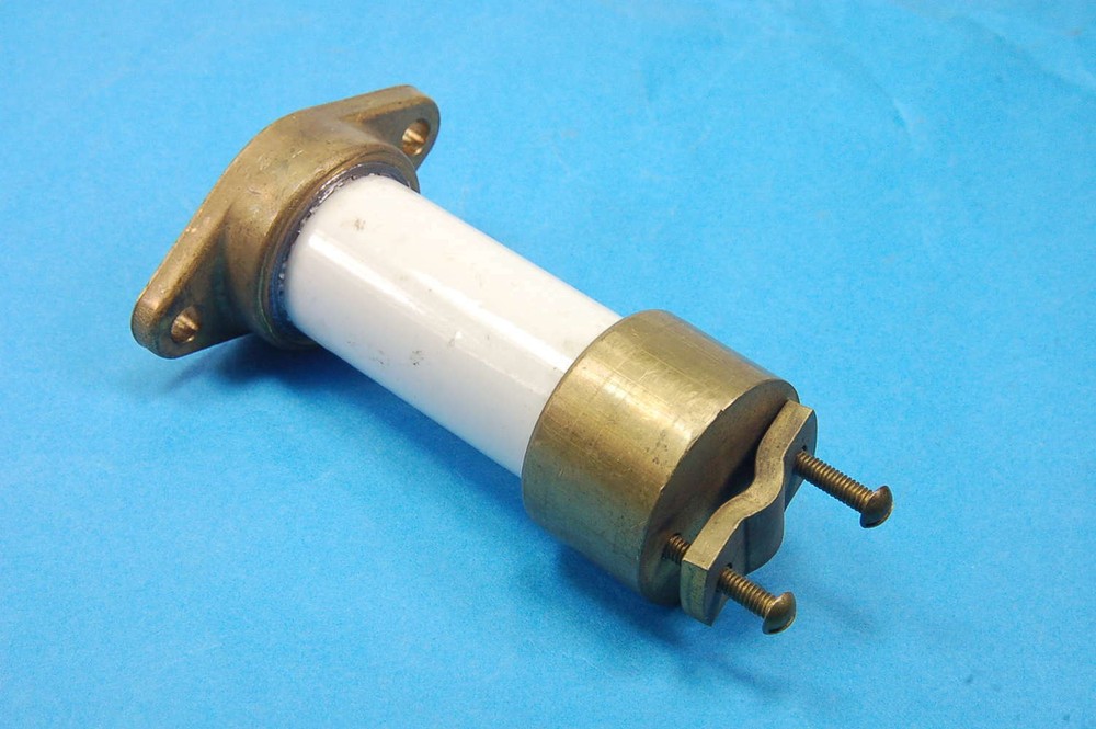 HIGH VOLTAGE CERAMIC INSULATOR STANDOFF 4″ TALL RADIO TRANSMITTER EQUIPMENT