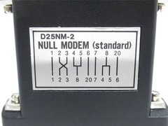 228997 New-No Box; Pan Pacific D25NM-2 Null Modem Adaptor; Standard