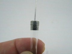 15 Bussmann AGC-V-1/16 Fast Acting Fuse Solder 1/16 Amp Glass Electrical Circuit