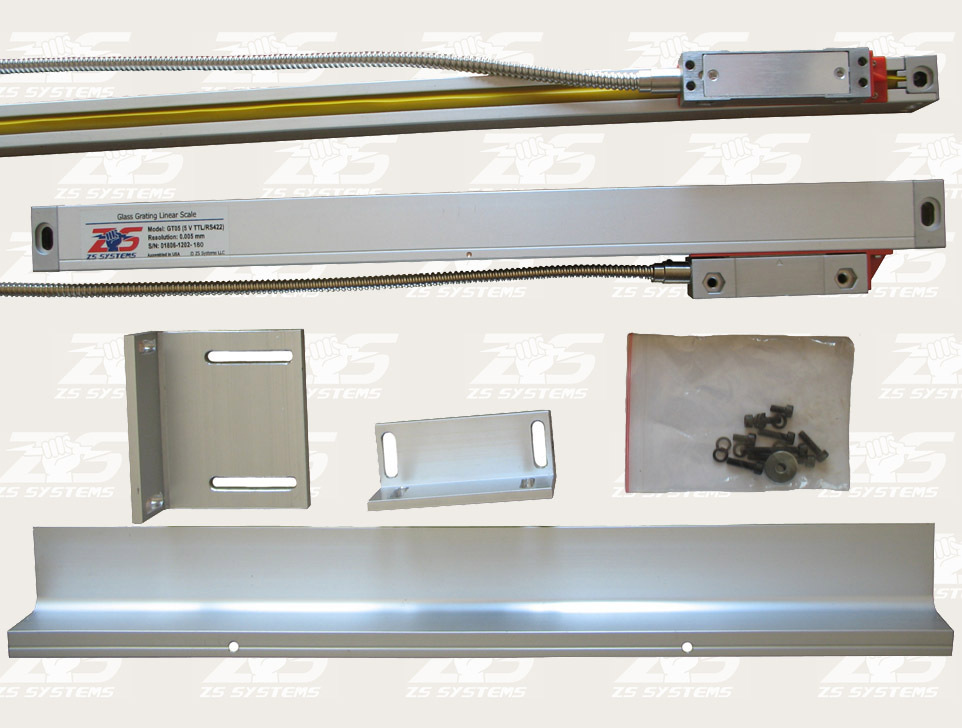 Glass Scale Linear Encoder 44″ stroke for DRO Digital Readout NEW