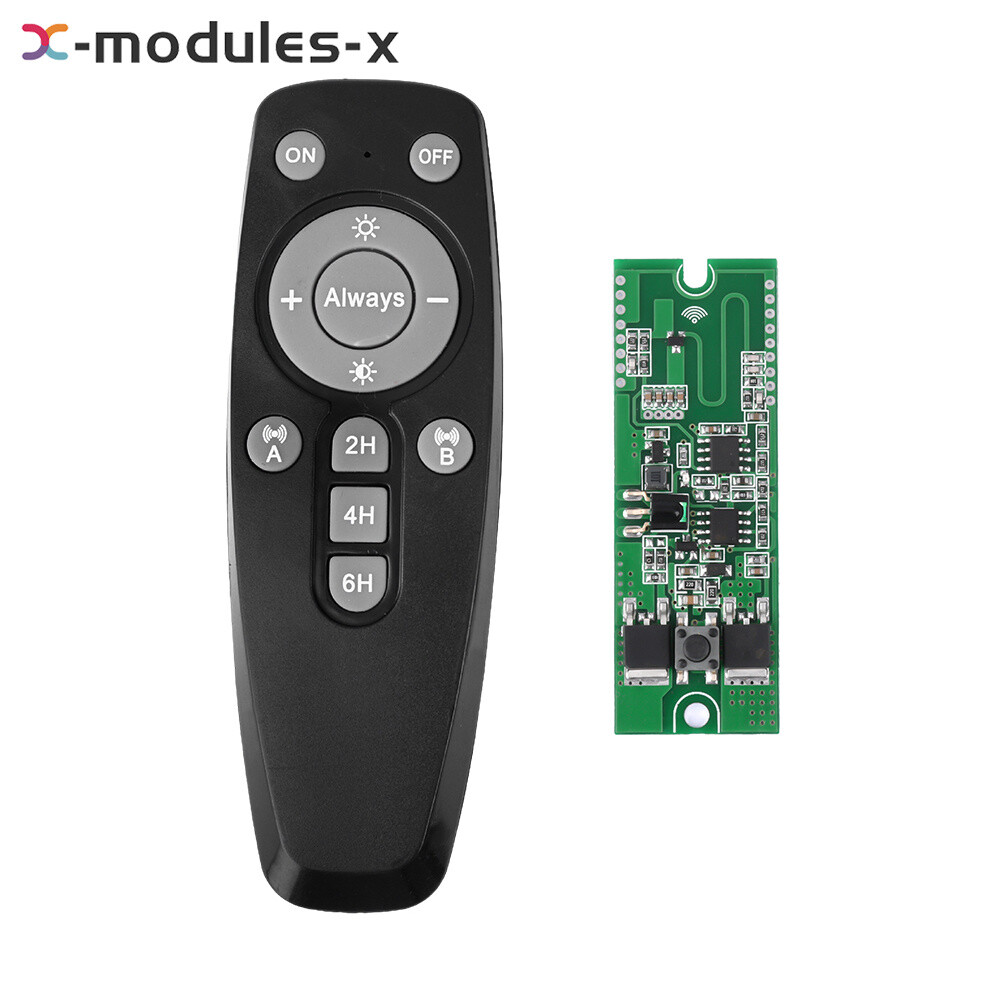3.2V 3.7V Remote Control Radar Human Body Induction Solar Light Driver Board DIY