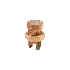 Penn-Union S-2/0, 2/0 AWG Run, 14 AWG Tap, Copper, Split-Bolt Connector, 1 pc