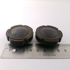 2 X CONTROL BUTTON SLIDING OLD RADIO NOS. ANTIQUE RADIO ROTARY KNOB. RCA30