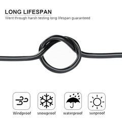 25ft 22 Awg 2 Core Cable, Led Lighting Automotive Use