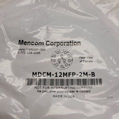 MENCOM MDCM-12MFP-2M-B / MDCM12MFP2MB (NEW IN BOX)
