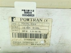 Powtran PI8100a 004G4 Inverter 4KW 8A 0.00-400Hz Inverter Fast Shipping!!!