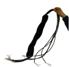 Cores Spring Spiral Cable Coiled Cable for CNC Handheld Encoder 1PC