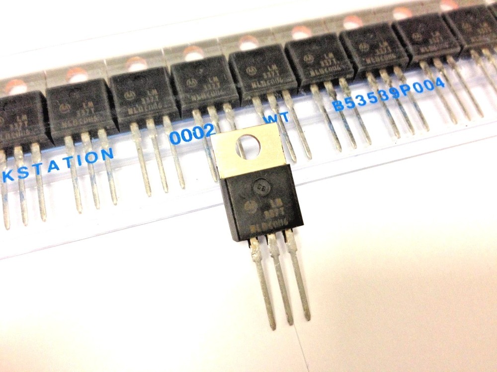 LM337T 3-Terminal 1.5 A Negative Adjustable Regulator BY MOTOROLA LOT OF 50