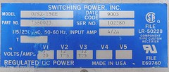 Switching Power OFSX-150M Power Supply Unit 115/230 Volt Psu Module