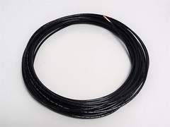 16 GAUGE TFFN TEWN WIRE BLACK 50′ FEET 600V COPPER STRANDED GROUND WIRE