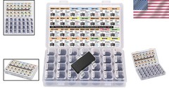 1400-Piece SMD SOT-23 Electronic Components Assortment^-