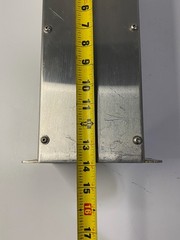 UNBRANDED Stainless Steel Square Wire Way 13-7/8x5x5 & 17-3/8x5x5 (USED)