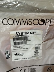 Lot of 9 COMMSCOPE SYSTIMAX CPCSSX2-06F015 360GS10E-OR-15FT CAT 6A Modular Patch