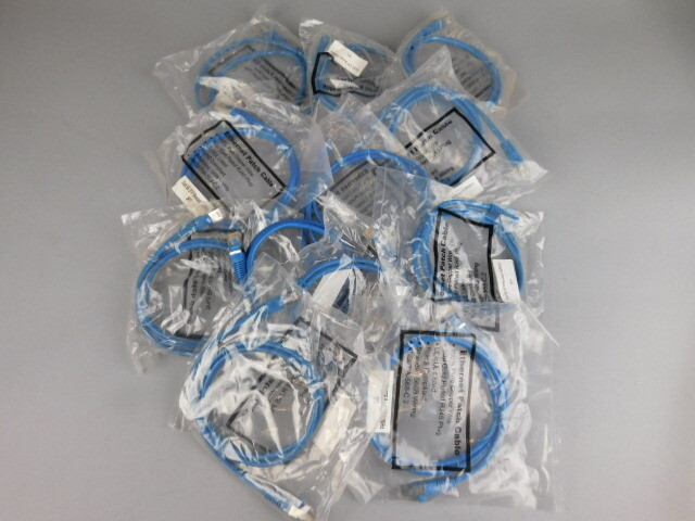 *Lot of 12* Cables to Go Cat 5E 3′ Cables Booted – NEW Surplus!
