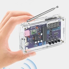 TDA2822 Power Amplifier FM Radio Kit Set Electronic DIY Parts 87-108MHz W/Shell