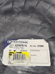 Tectran 820SPR-16 Black Spiral Wrap 1 1/4″ I.D. 16′ 27095
