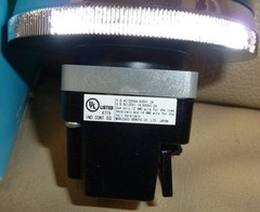 Maruyasu PLR-200GLHS Pilot Lights Green 200-220 AC 50/60 Hz New