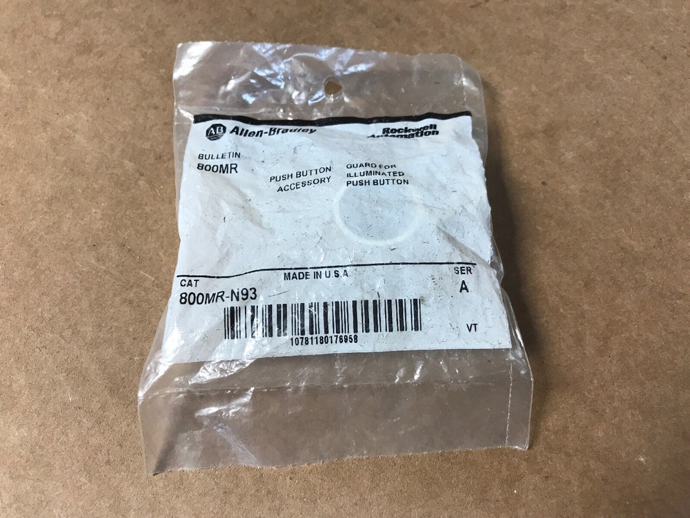 NEW Allen Bradley Guard for Illuminated Push Button 800MR-N93 Series A FAST SHIP